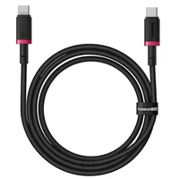 Дата кабель Baseus Dura Series Fast Charging Type-C to Type-C 100W (1m) (P10377803U01) Red / Black