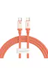 Дата кабель Baseus 0&deg;C Series Fast Charging Type-C to Type-C 100W (1m) (P10368800731) Canyon Coral