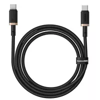 Дата кабель Baseus Dura Series Fast Charging Type-C to Type-C 100W (1m) (P10377803U01) Gold / Black