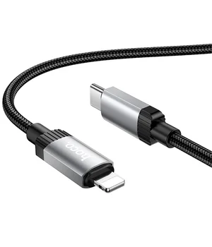 Дата кабель Hoco X117 Star Type-C to Lightning 27W (1m) Black