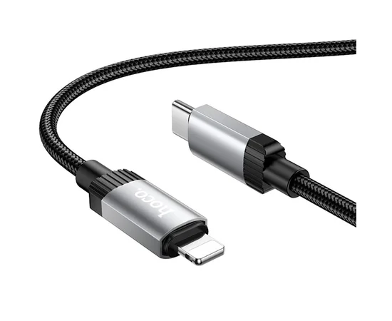 Дата кабель Hoco X117 Star Type-C to Lightning 27W (1m) Black