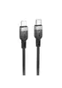 Дата кабель Hoco X109 Energy silicone Type-C to Lightning (1m) Black