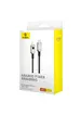 Дата кабель Baseus Unbreakable Series Fast Charging Type-C to Lightning 20W 1m (P10355803111-0) Stellar White
