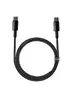 Дата кабель Baseus Tungsten Gold Type-C to Type-C Cable 100W (1m) (CATWJ-01) Черный
