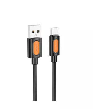 Дата кабель Borofone BX114 Structure USB to Type-C 3A (1m) Black