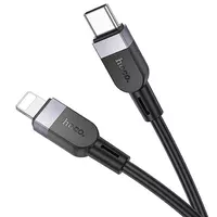 Дата кабель Hoco X109 Energy silicone Type-C to Lightning (2m) Black