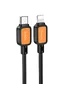 Дата кабель Hoco X108 Benefit 27W Type-C to Lightning (1m) Black