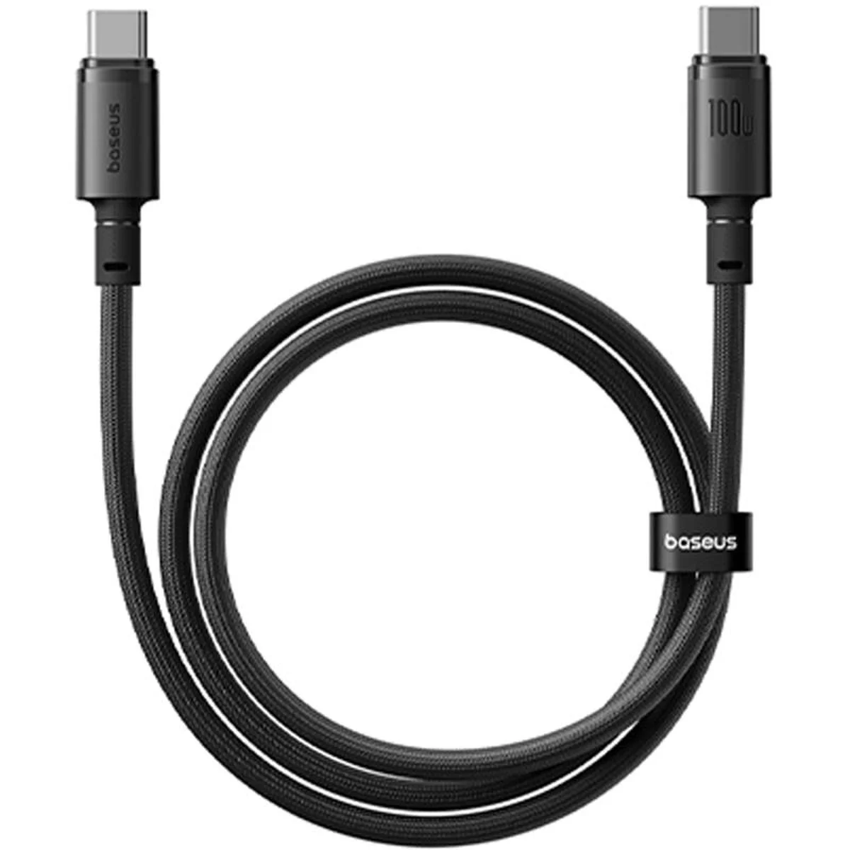 Дата кабель Baseus New Braided Type-C to Type-C 100W (1m) (E0426) Cosmic Black