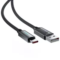 Дата кабель Acefast C19-04 USB-Type-C 3A (1.2m) Black