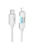 Дата кабель Hoco U123 Regent colorful 27W Type-C to Lightning (1.2m) Gray