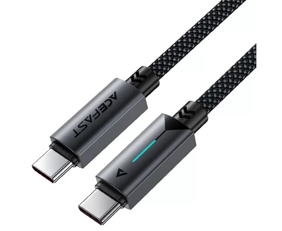 Дата кабель Acefast C19-03 Type-C to Type-C 60W (1.2m) Black