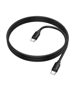 Дата кабель Hoco X115 Surpass Type-C to Type-C 60W (1m) Black