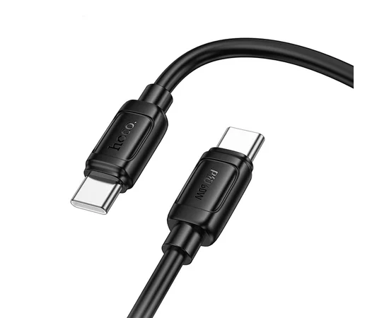 Дата кабель Hoco X115 Surpass Type-C to Type-C 60W (1m) Black