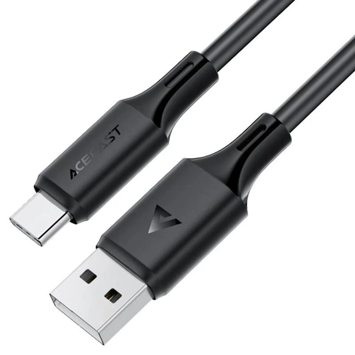 Дата кабель Acefast C17-04 USB-Type-C 3A (1.2m) Black