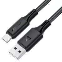 Дата кабель Acefast C17-04 USB-Type-C 3A (1.2m) Black