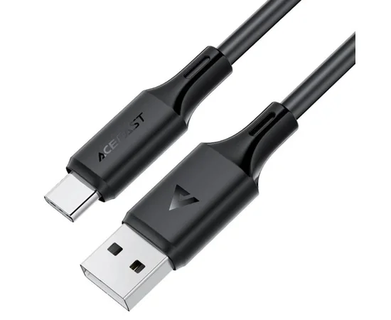 Дата кабель Acefast C17-04 USB-Type-C 3A (1.2m) Black
