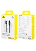 Дата кабель Baseus Gem Fast Charging Type-C to Lightning 20W (1m) (P10373001) Cluster Black