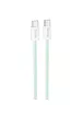 Дата кабель Hoco X104 Source 60W Type-C to Type-C (1m) Green