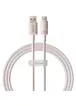 Дата кабель Baseus Habitat Series Fast Charging USB Type-C 100W (2m) (P1036020) Wheat Pink