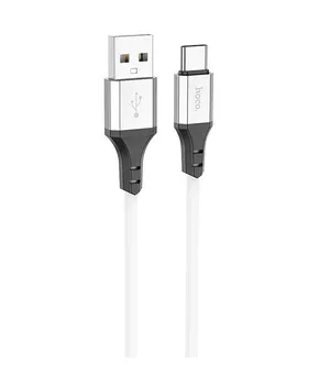 Дата кабель Hoco X86 Spear USB для Type-C (1m) White