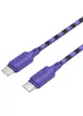 Дата кабель Hoco X116 Meridian Type-C to Type-C 60W (1m) Gradient Purple Mix