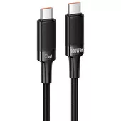 Дата кабель Hoco U153 Extreme Type-C to Type-C 100W (1.2m) Black