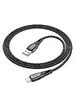 Дата кабель Hoco U133 Monte USB для Type-C (1.2m) Black