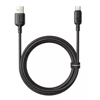 Дата кабель Baseus Silky Series OS Fast Charging USB to Type-C 100W (1m) (P10377703) Cluster Black
