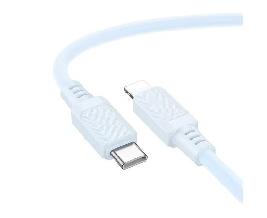 Дата кабель Borofone BX115 Lotto Type-C to Lightning 27W (1m) Blue