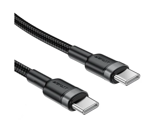 Дата кабель Acefast C22-03 Type-C to Type-C 60W (1.2m) Black