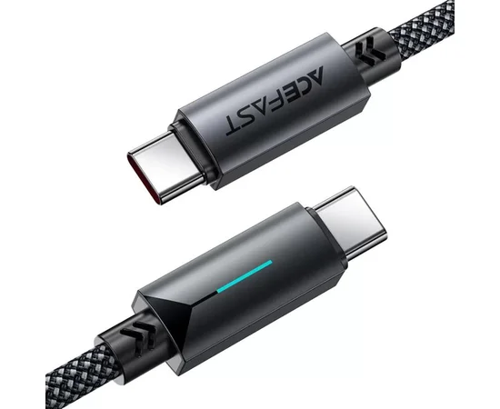 Дата кабель Acefast C19-03 Type-C to Type-C 60W (1.2m) Black