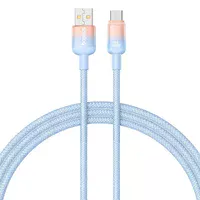 Дата кабель Baseus Discolor Series Fast Charging USB to Type-C 100W (1m) (P10374903) Galaxy Blue