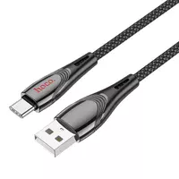 Дата кабель Hoco U133 Monte USB to Type-C (1.2m) Black