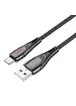 Дата кабель Hoco U133 Monte USB для Type-C (1.2m) Black