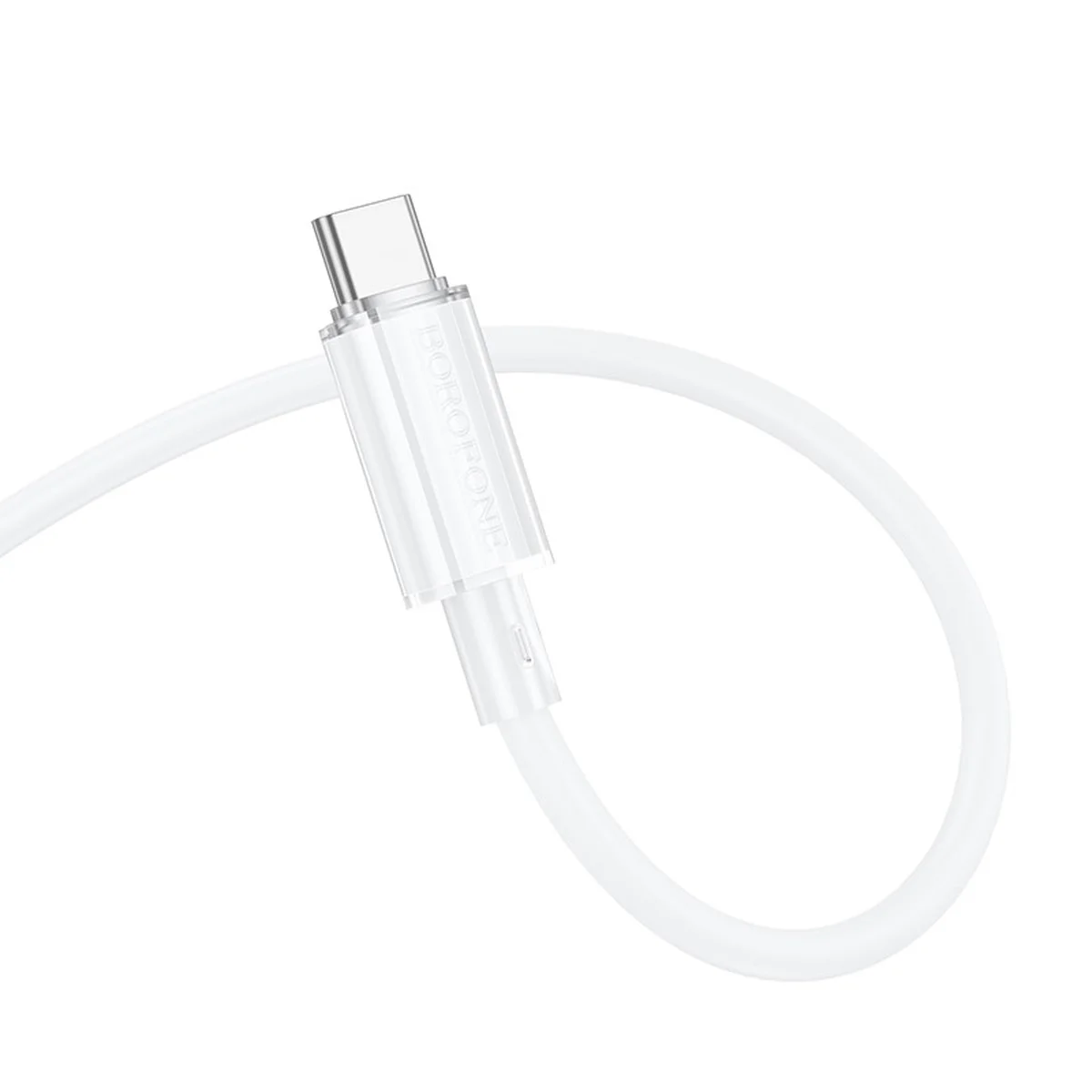 Дата кабель Borofone BX112 Lemon USB to Type-C 3.0A (1m) White