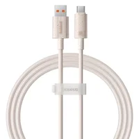 Дата кабель Baseus Habitat Series Fast Charging USB to Type-C 100W (1m) (P10360203421) Wheat Pink
