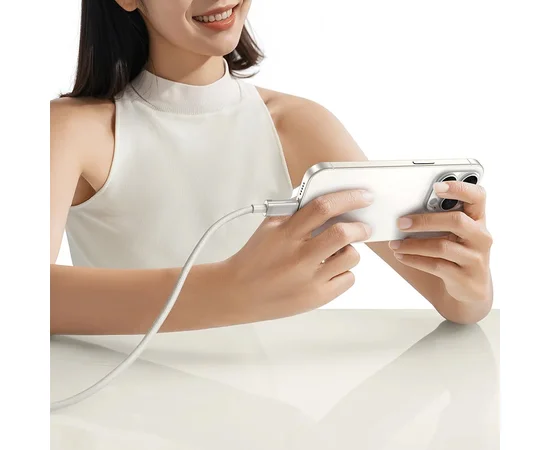 Дата кабель Baseus Titanium Alloy Fast Charging USB to Type-C 100W (1m) (P10378102) Galaxy Titanium Gold