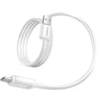 Дата кабель Baseus Crystal USB Type-C 100W (2m) (E04279) Moon White