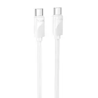 Дата кабель Hoco X114 Energy Type-C to Type-C 60W (1m) White