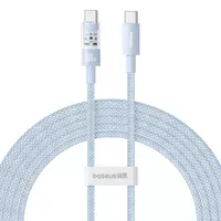 Дата кабель Baseus Gem Fast Charging Type-C to Type-C 100W (1m) (P10373000111) Galaxy Blue