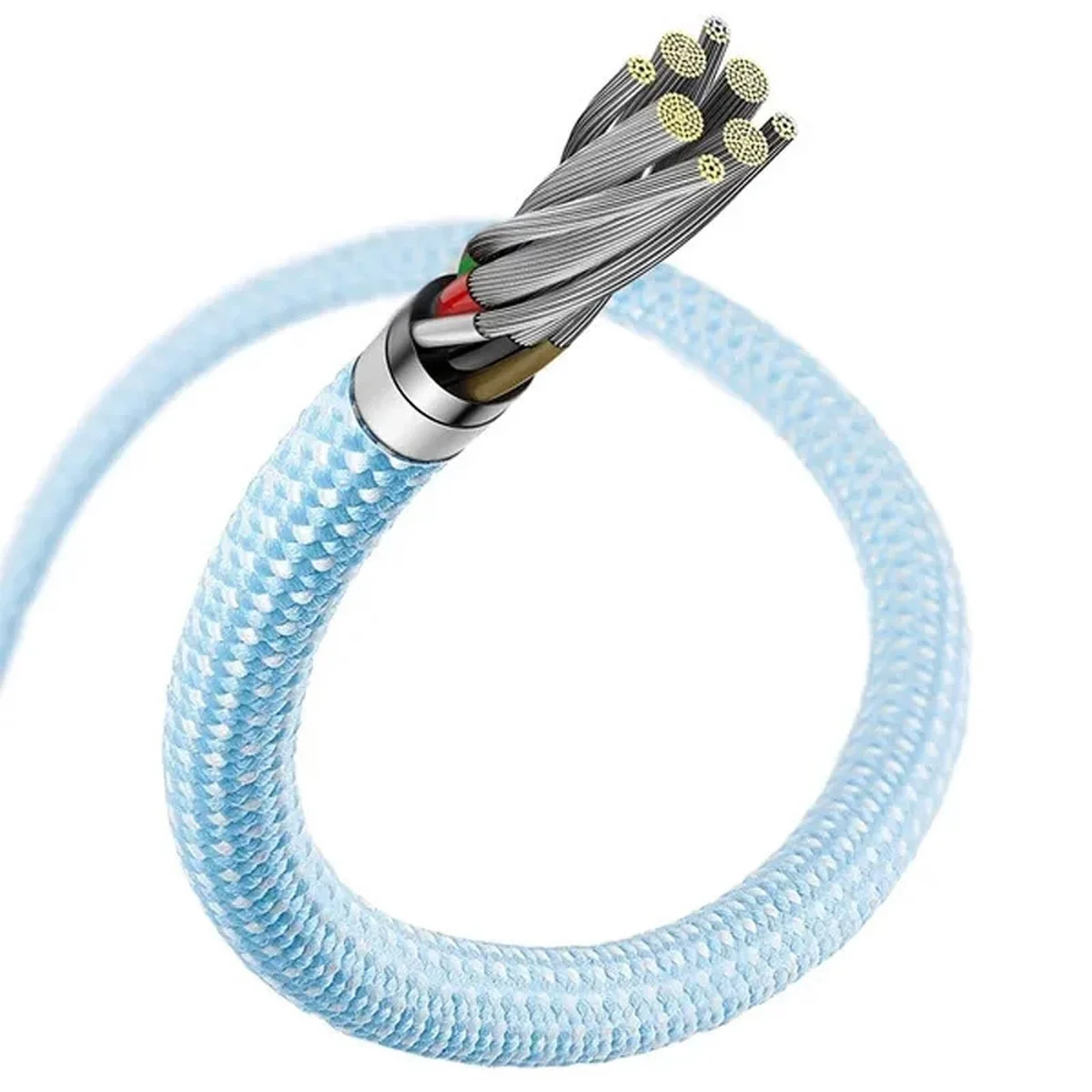 Дата кабель Baseus Dynamic Series Type-C to Type-C 100W (2m) (CALD00030) Blue