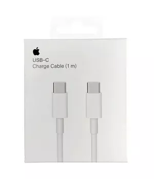 Дата кабель USB-C to USB-C FineWoven for Apple (A) (1m) (box) White