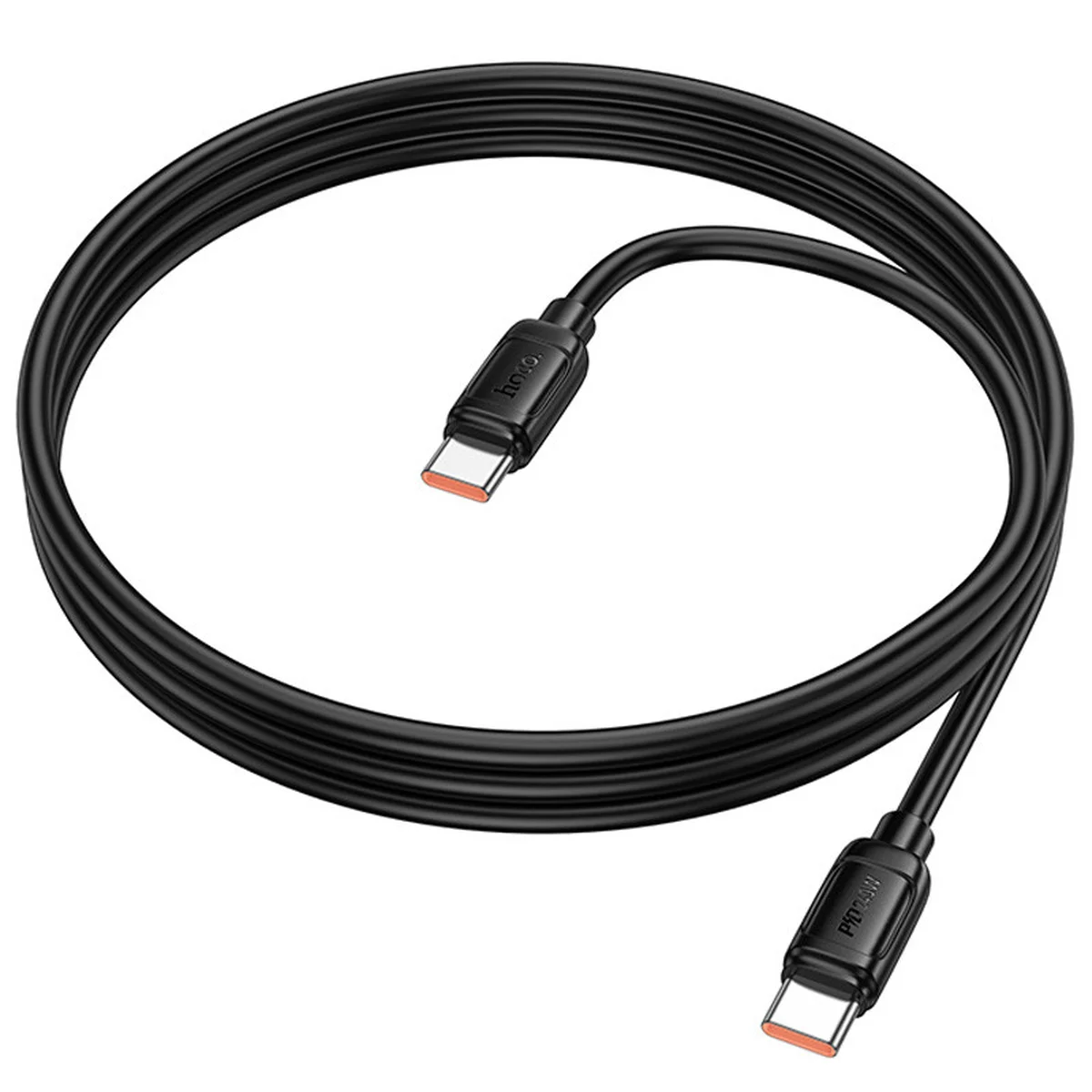 Дата кабель Hoco X115 Surpass Type-C to Type-C 240W (1m) Black
