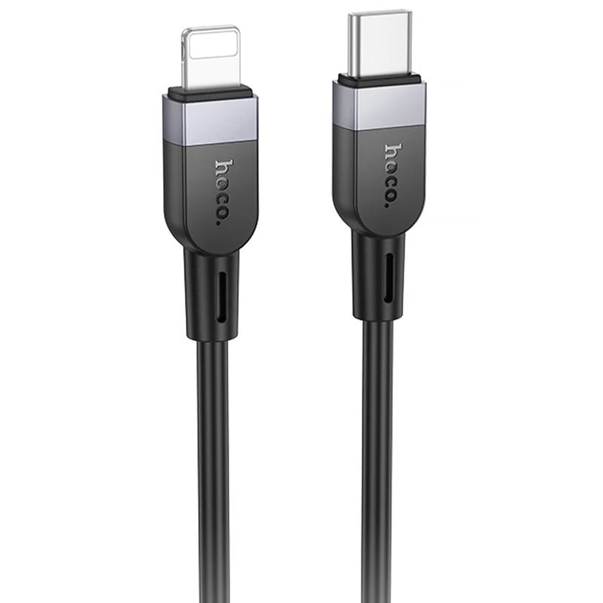 Дата кабель Hoco X109 Energy silicone Type-C to Lightning (3m) Black