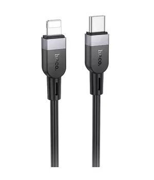 Дата кабель Hoco X109 Energy silicone Type-C to Lightning (3m) Black