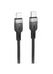 Дата кабель Hoco X109 Energy silicone Type-C to Lightning (3m) Black