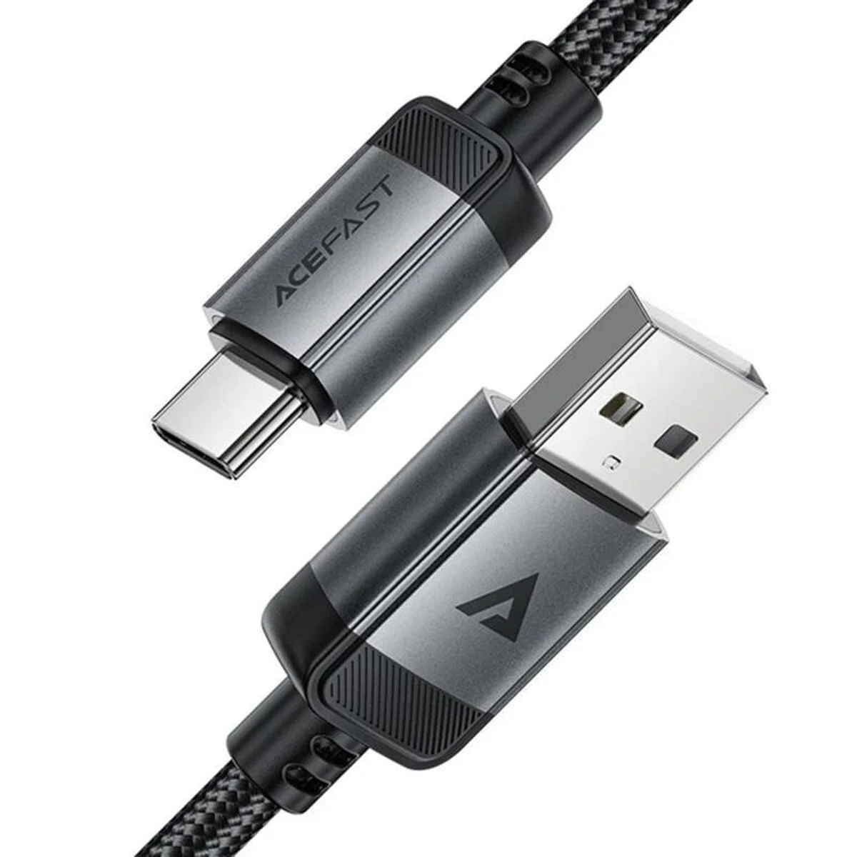 Дата кабель Acefast C20-04 USB to Type-C 3A (1.2m) Black