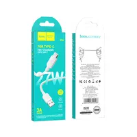 Дата кабель Hoco X96 Hyper USB to Type-C 27W (1m) White