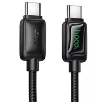 Дата кабель Hoco U146 Mundo Type-C to Type-C 60W (1.2m) Black