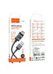 Дата кабель Hoco X118 Generous with display USB to Type-C 5A (1m) Black